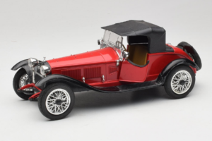 Alfa Romeo 6C 1750 Alfetta Punane Polistil 1:18 PL001 Metall - pilt 2/8