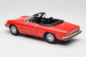 Alfa Romeo 2000 Spider Punane Minichamps 1:18 180120930 Metall - pilt 7/8