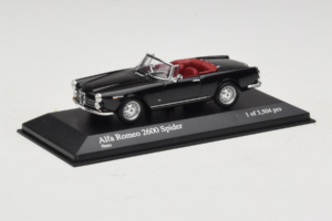 Alfa Romeo 2600 Spider Must Minichamps 1:43 400120630 Metall - pilt 2/4