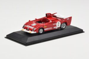 Alfa Romeo 33 TT 12 #2 A. Merzario / J. Laffite 1000km Monza Winner 1975 Minichamps 1:43 403751202 Metall - pilt 2/4