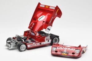 Alfa Romeo 33TT 12 #1 A. Merzario / J. Laffite 1000km Nurburgring Winner 1975 AUTOart 1:18 87505 Metall - pilt 2/8