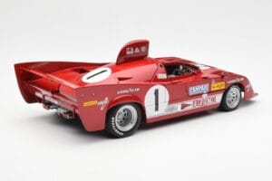 Alfa Romeo 33TT 12 #1 A. Merzario / J. Laffite 1000km Nurburgring Winner 1975 AUTOart 1:18 87505 Metall - pilt 3/8
