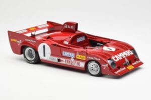 Alfa Romeo 33TT 12 #1 A. Merzario / J. Laffite 1000km Nurburgring Winner 1975 AUTOart 1:18 87505 Metall - pilt 6/8