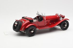 Alfa Romeo 6C 1750 GS Spider Bordeaux Punane CMC 1:18 M-138 Metall - pilt 2/6