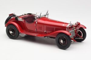 Alfa Romeo 6C 1750 GS Spider Bordeaux Punane CMC 1:18 M-138 Metall - pilt 4/6
