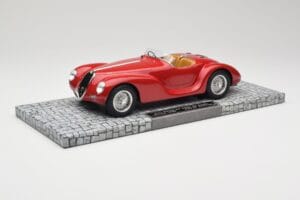 Alfa Romeo 6C 2500 SS Corsa Spider Punane Minichamps 1:18 107120230 Vaik
