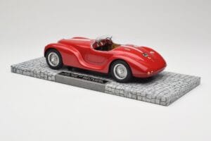 Alfa Romeo 6C 2500 SS Corsa Spider Punane Minichamps 1:18 107120230 Vaik - pilt 5/6