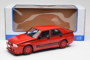 Alfa Romeo 75 Turbo Evoluzione Punane MCG 1:18 MCG18428 Metall - pilt 6/6