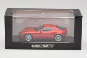 Alfa Romeo 8C Competizione Alfa Punane Minichamps 1:43 403120523 Metall - pilt 4/4
