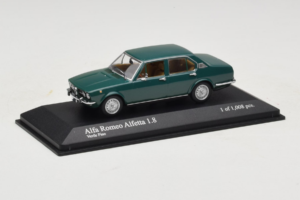 Alfa Romeo Alfetta 1.8 Roheline Minichamps 1:43 400120204 Metall - pilt 2/4