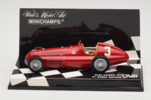 Alfa Romeo 159 Alfetta #3 C. Sanesi 6th Place British GP 1951 Minichamps 1:43 400511203 Metall