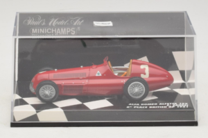 Alfa Romeo 159 Alfetta #3 C. Sanesi 6th Place British GP 1951 Minichamps 1:43 400511203 Metall - pilt 5/5