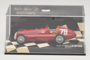 Alfa Romeo 159 Alfetta #78 P. Pietsch German GP 1951 Minichamps 1:43 400511278 Metall - pilt 5/5