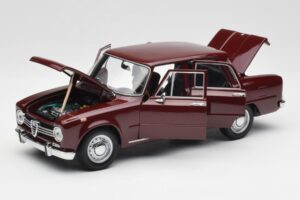 Alfa Romeo Giulia 1300 Tumepunane Minichamps 1:18 180120906 Metall - pilt 2/8