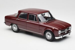 Alfa Romeo Giulia 1300 Tumepunane Minichamps 1:18 180120906 Metall - pilt 6/8