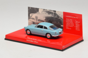 Alfa Romeo Giulietta Sprint Helesinine Minichamps 1:43 403120403 Metall - pilt 3/4