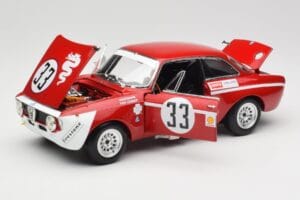 Alfa Romeo GTA 1300 Junior #33 T. Hezemans / G. van Lennep Hezemans Jarama 1972 Minichamps 1:18 100721233 Metall - pilt 2/8
