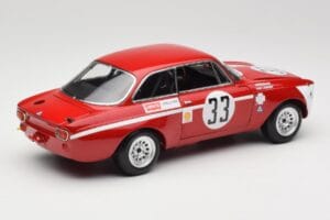 Alfa Romeo GTA 1300 Junior #33 T. Hezemans / G. van Lennep Hezemans Jarama 1972 Minichamps 1:18 100721233 Metall - pilt 3/8