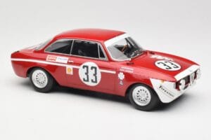 Alfa Romeo GTA 1300 Junior #33 T. Hezemans / G. van Lennep Division 1 Winners 4 Hours of Jarama 1972 Minichamps 1:18 15572123 - pilt 4/6