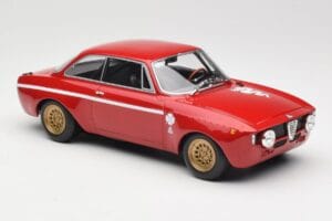 Alfa Romeo GTA 1300 Junior Punane Minichamps 1:18 155120020 Metall - pilt 4/6