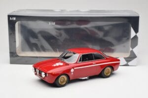 Alfa Romeo GTA 1300 Junior Punane Minichamps 1:18 155120020 Metall - pilt 6/6