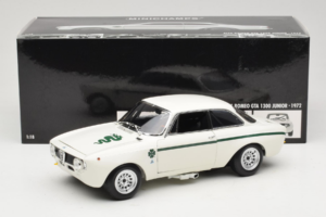 Alfa Romeo GTA 1300 Junior Valge Minichamps 1:18 100120501 Metall - pilt 8/8