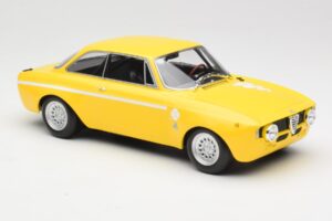 Alfa Romeo GTA 1300 Junior Kollane Minichamps 1:18 155120024 Metall - pilt 2/6