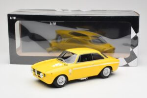 Alfa Romeo GTA 1300 Junior Kollane Minichamps 1:18 155120024 Metall - pilt 6/6