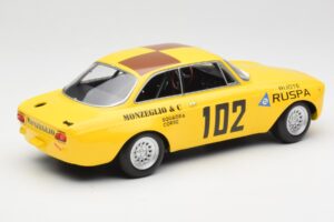 Alfa Romeo GTA 1300 #102 Squadra Corse R. Zanetti / M. Ruspa / Monzeglio Targa Florio 1971 Minichamps 1:18 155711202 Metall - pilt 2/6