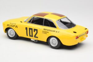 Alfa Romeo GTA 1300 #102 Squadra Corse R. Zanetti / M. Ruspa / Monzeglio Targa Florio 1971 Minichamps 1:18 155711202 Metall - pilt 5/6