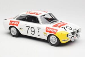 Alfa Romeo GTA 1300 #79 H. Rubens / C. Van Ryn 24 Hours of Spa 1971 Minichamps 1:18 155711279 Metall - pilt 4/6