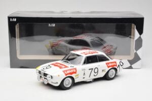 Alfa Romeo GTA 1300 #79 H. Rubens / C. Van Ryn 24 Hours of Spa 1971 Minichamps 1:18 155711279 Metall - pilt 6/6