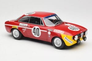 Alfa Romeo GTA 1300 #83 Autodelta C. Facetti / S. Truci 24 Hours of Spa 1972 Minichamps 1:18 155722283 Metall - pilt 4/6