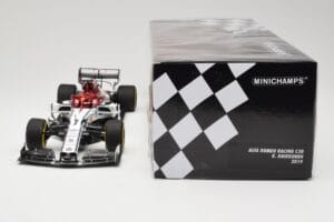 Alfa Romeo Racing C38 #7 K. Raikkonen F1 2019 Minichamps 1:18 110190007 Metall - pilt 6/6