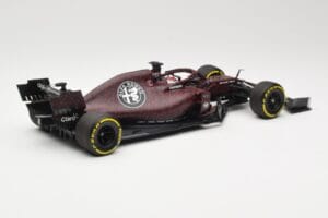 Alfa Romeo Racing C38 #7 K. Raikkonen Valentine's Day Livery Shakedown Fiorano 14th February 2019 Minichamps 1:18 110199907 M - pilt 2/6