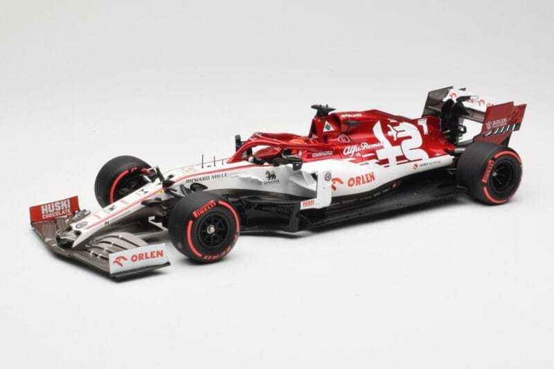 Alfa Romeo Racing C39 #7 K. Raikkonen Styrian GP 2020 Minichamps 1:18 110200207 Metall