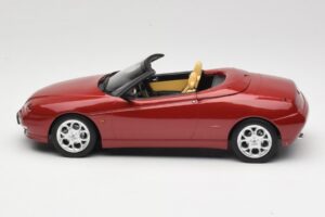 Alfa Romeo Spider 916 Proteo Red Metallic Norev 1:18 187854 Metall - pilt 3/6
