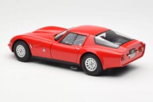 Alfa Romeo TZ2 Punane AUTOart 1:18 70198 Metall - pilt 5/6