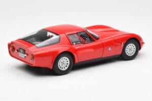 Alfa Romeo TZ2 Punane AUTOart 1:18 70198 Metall - pilt 2/6