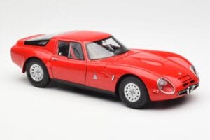 Alfa Romeo TZ2 Punane AUTOart 1:18 70198 Metall - pilt 4/6