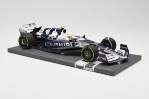AlphaTauri AT03 #22 Y. Tsunoda Bahrain GP 2022 Minichamps 1:18 117220122 Metall - pilt 4/6