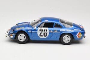 Alpine A110 1600S #28 Alpine-Renault O. Andersson / D. Stone Rally Monte Carlo 1971 Maisto 1:18 56033 Metall - pilt 4/8