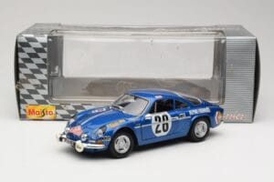 Alpine A110 1600S #28 Alpine-Renault O. Andersson / D. Stone Rally Monte Carlo 1971 Maisto 1:18 56033 Metall - pilt 8/8