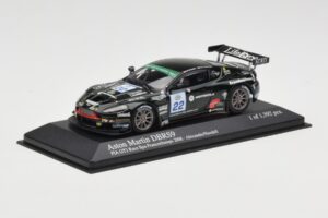 Aston Martin DBRS9 #22 Barwell Motorsport A. Needell FIA GT3 European Championship Spa 2006 Minichamps 1:43 400061322 Metall - pilt 2/4