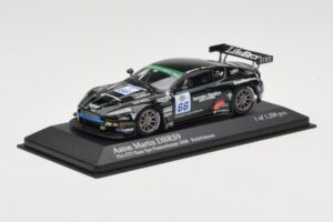 Aston Martin DBRS9 #66 Barwell Motorsport R. Johnson FIA GT3 European Championship Spa 2006 Minichamps 1:43 400061366 Metall - pilt 2/4
