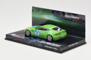 Aston Martin V8 Vantage N24 #7 U. Bez / Porritt / R. Meaden 24 Hours Nurburgring 2008 Minichamps 1:43 437081307 Metall - pilt 3/4