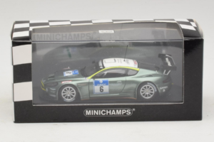 Aston Martin DBRS9 #6 M. Engel / K. Lechner ADAC 24 Hours Nurburgring 2008 Minichamps 1:43 400081306 Metall - pilt 4/4