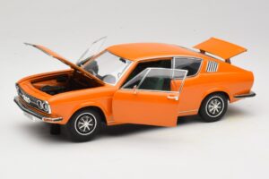 Audi 100 C1 Coupe S Oranž Anson 1:18 30402 Metall - pilt 2/8