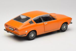 Audi 100 C1 Coupe S Oranž Anson 1:18 30402 Metall - pilt 3/8