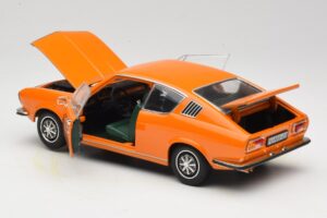 Audi 100 C1 Coupe S Oranž Anson 1:18 30402 Metall - pilt 5/8